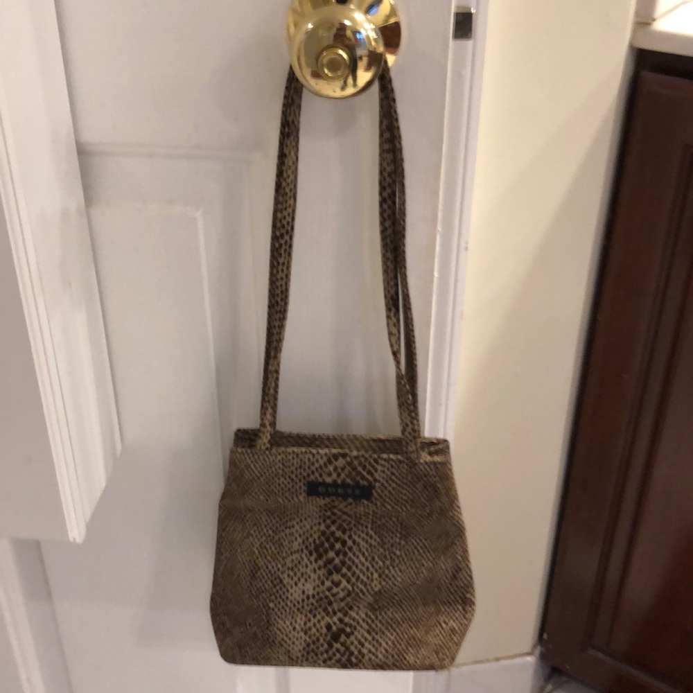 Guess Animal Print Mini Shoulder Bag